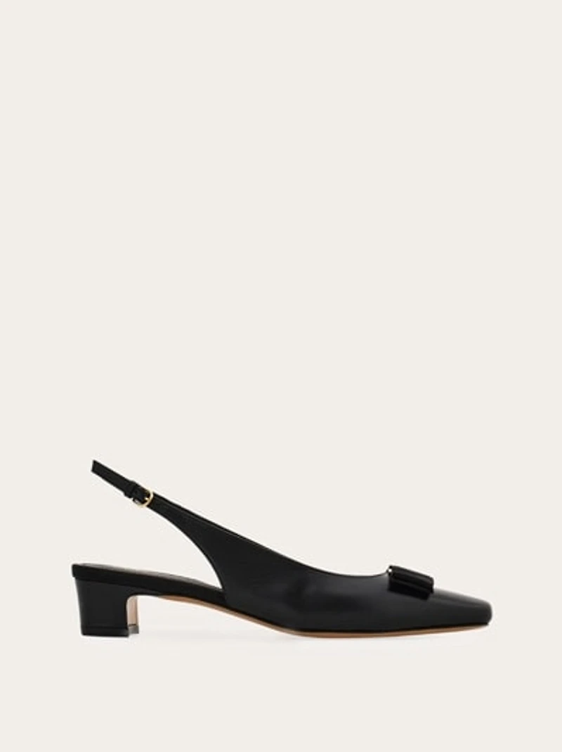 Iconic bow slingback