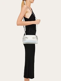 Metallic Hug mini crossbody bag