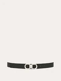 Reversible and adjustable Gancini belt