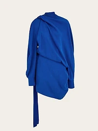 Asymmetric mini dress