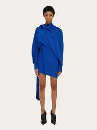 Asymmetric mini dress