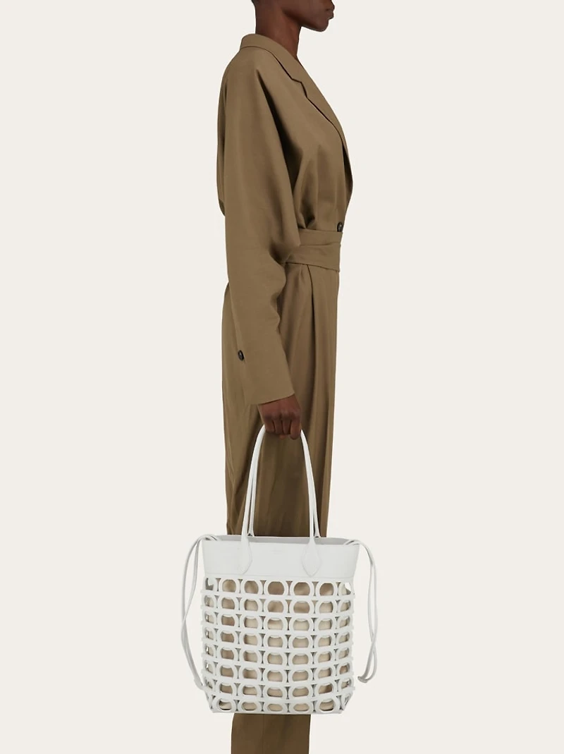 Gancini tote bag (M