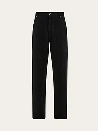 Ferragamo Monogram five pocket trousers