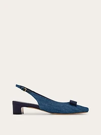 Iconic bow slingback