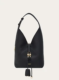 V-shaped hobo bag (M