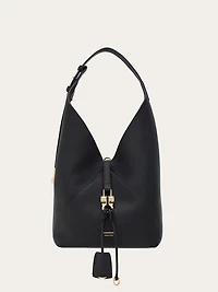 V-shaped hobo bag (M