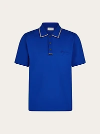 Short sleeved polo shirt