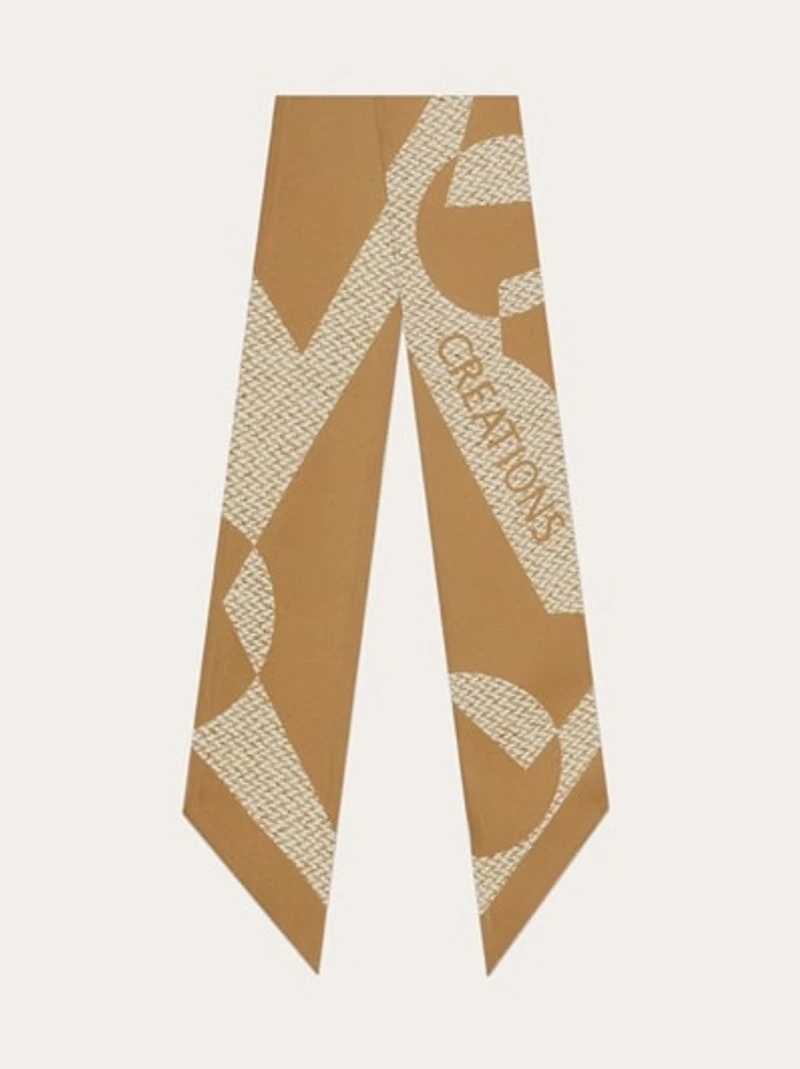 Venna print silk mini bandeau