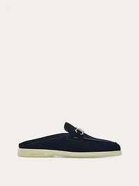 Gancini buckle loafer mule