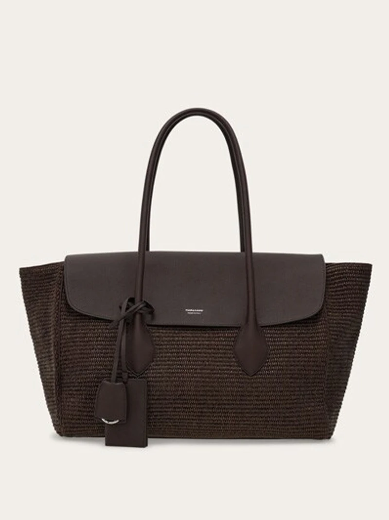 East-West tote bag (L)
