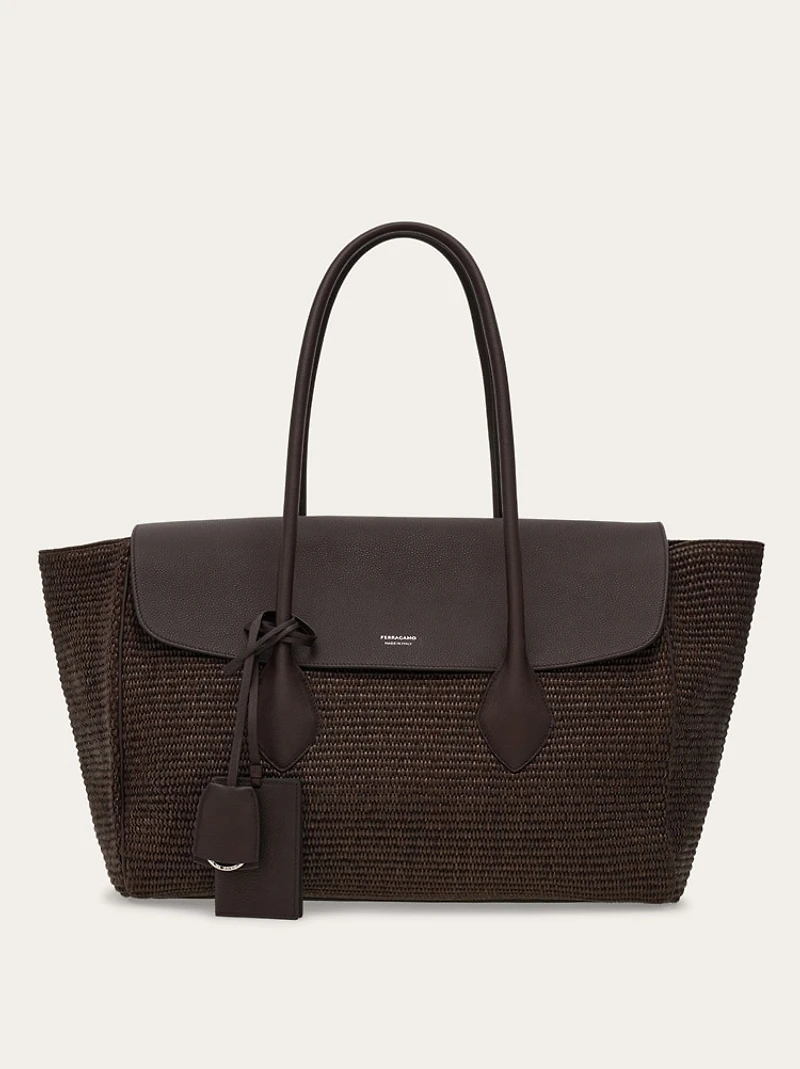 East-West tote bag (L)