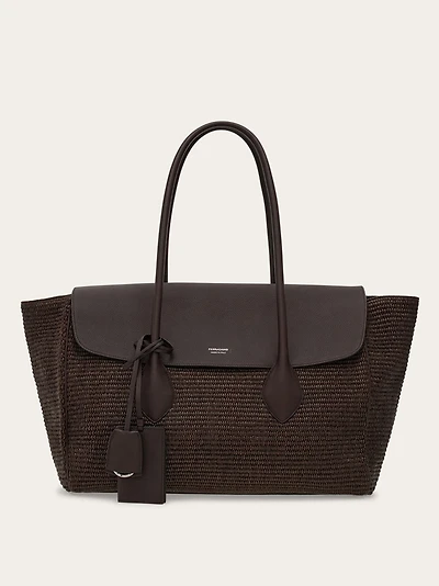 East-West tote bag (L)