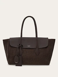 East-West tote bag (L)