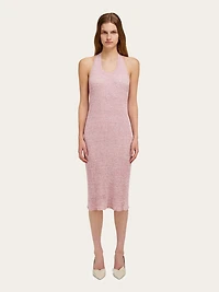 Sleeveless linen dress