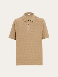 Ferragamo Monogram polo shirt