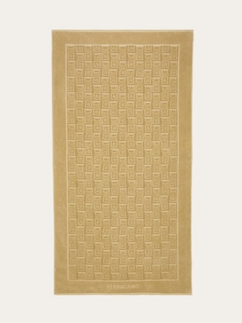 Ferragamo Monogram beach towel
