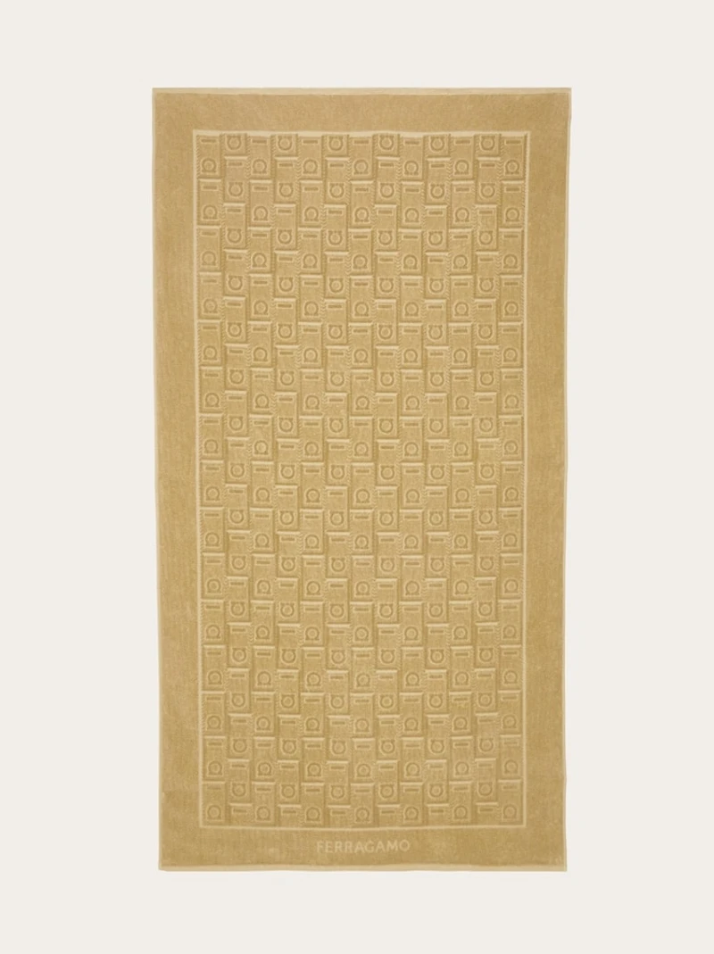 Ferragamo Monogram beach towel