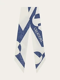 Venna print silk mini bandeau