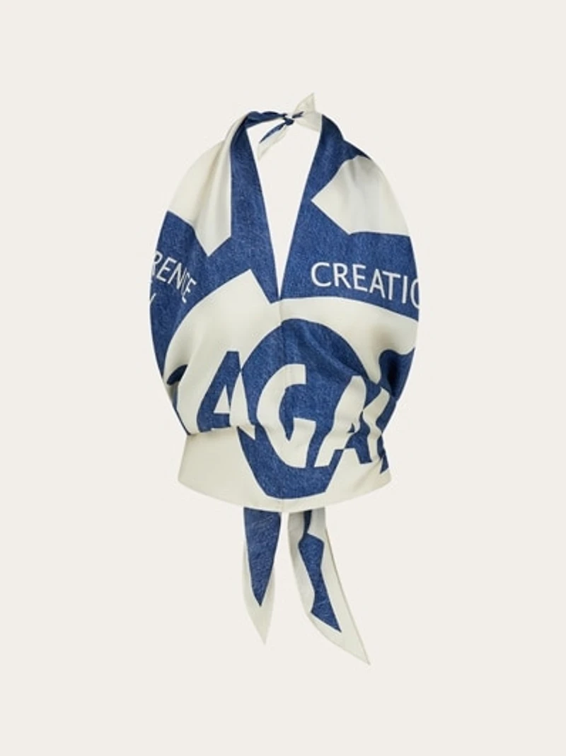 Venna logo handkerchief top