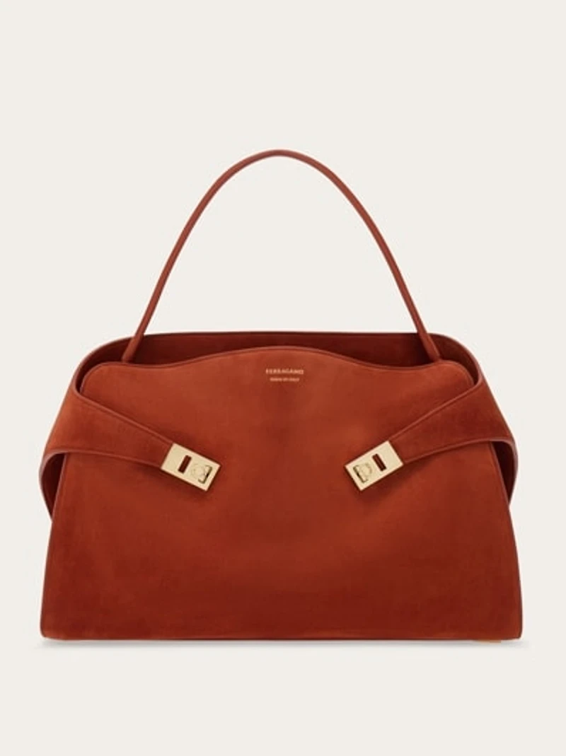 Hug soft bicolor shoulder bag (L