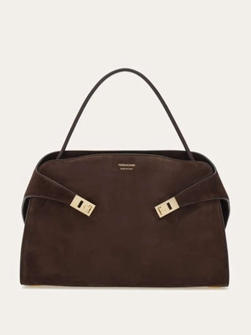 Hug soft bicolor shoulder bag (L