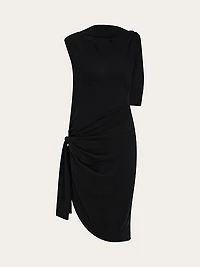 Sleeveless knitted dress