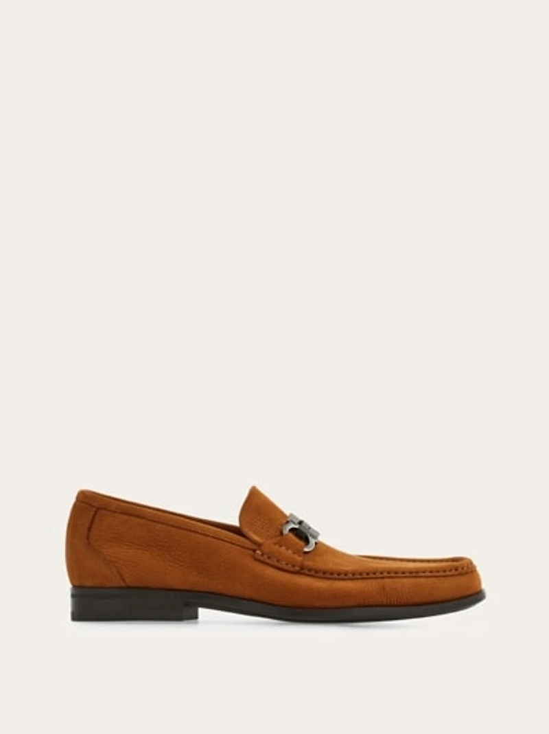 Gancini buckle loafer