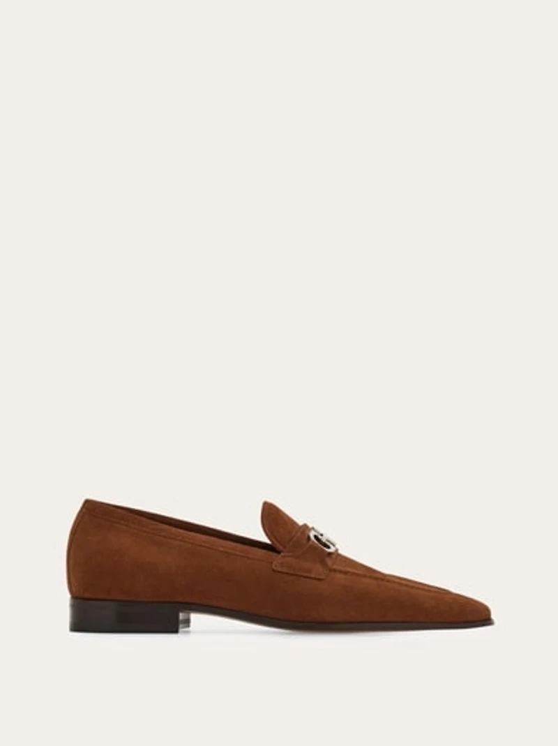 Gancini buckle loafer