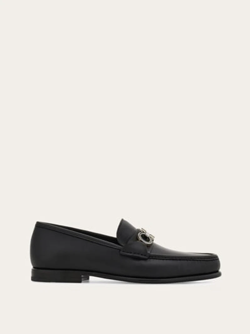 Gancini buckle loafer