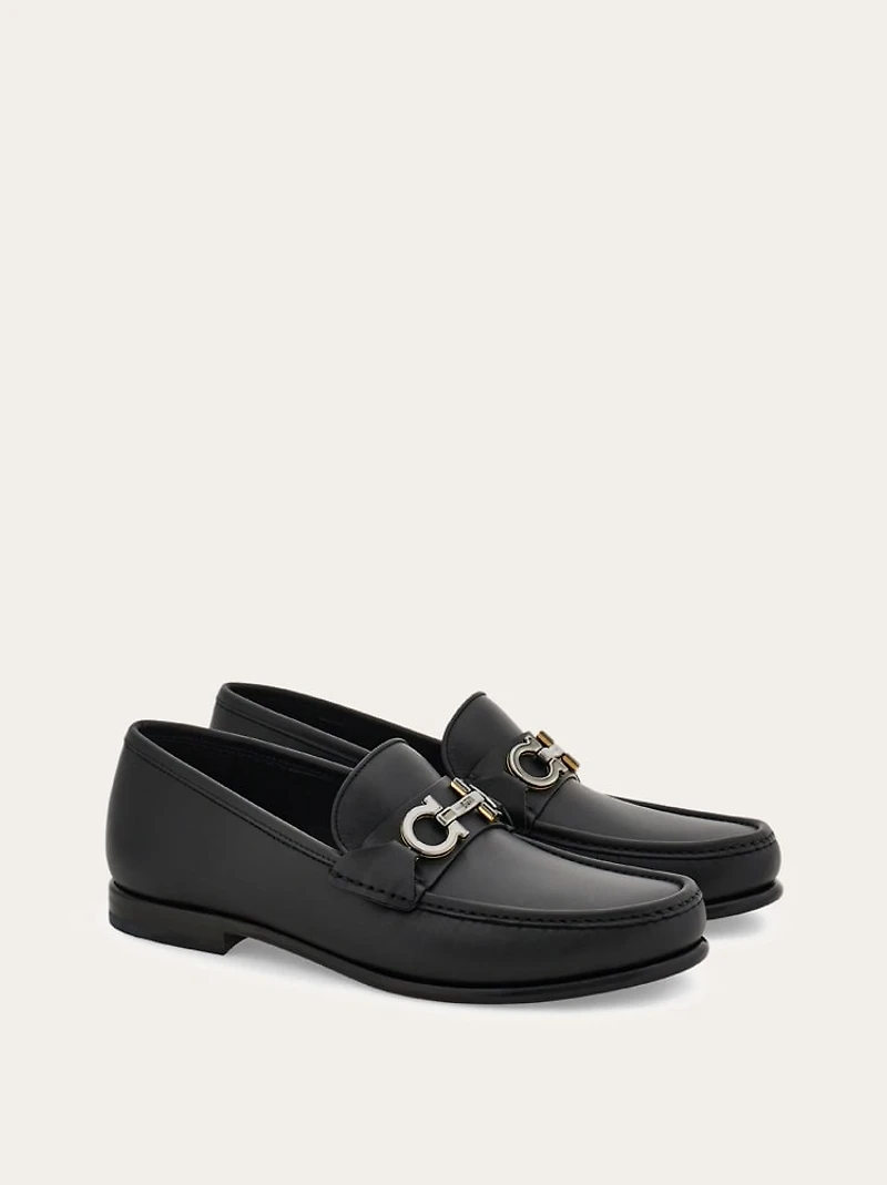 Gancini buckle loafer