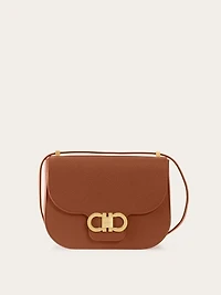Double Gancini crossbody bag (XS