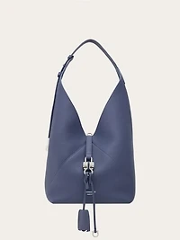 V-shaped hobo bag (M