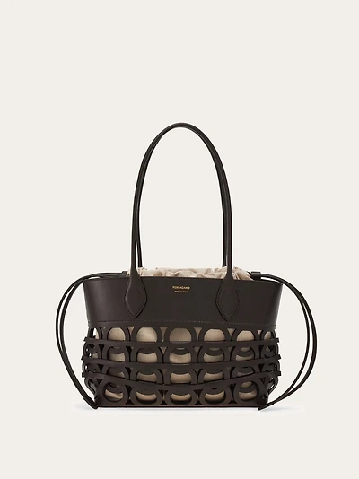 Gancini tote bag (S)