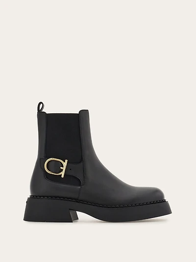 Gancini buckle Chelsea boot