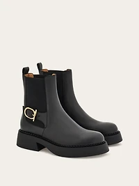 Gancini buckle Chelsea boot