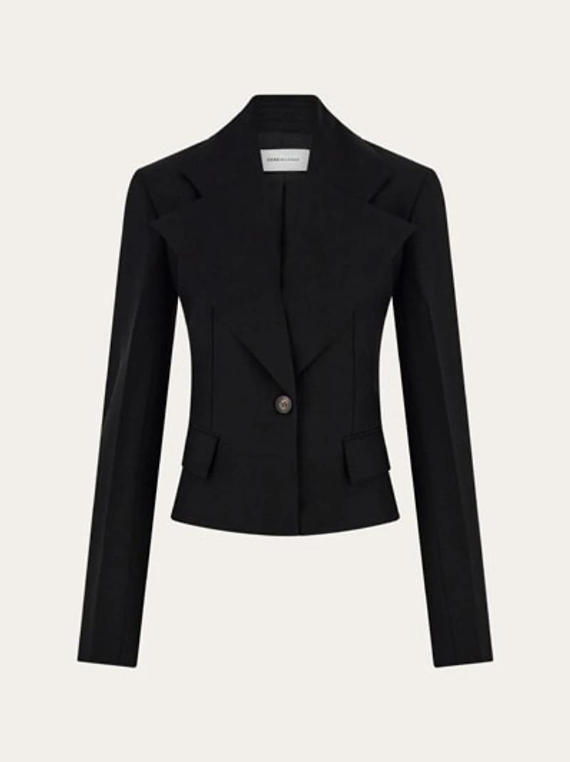 Cropped blazer