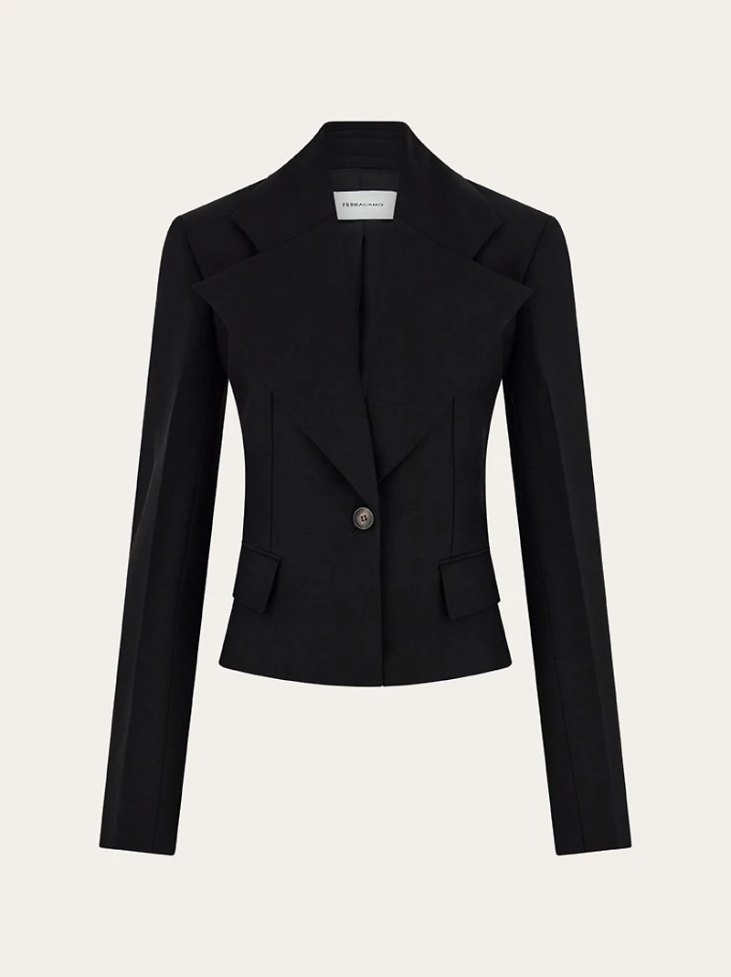 Cropped blazer