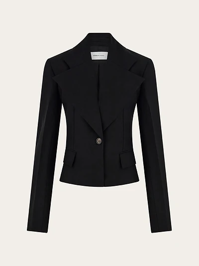 Cropped blazer