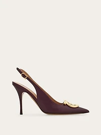 Maxi Gancini slingback pump