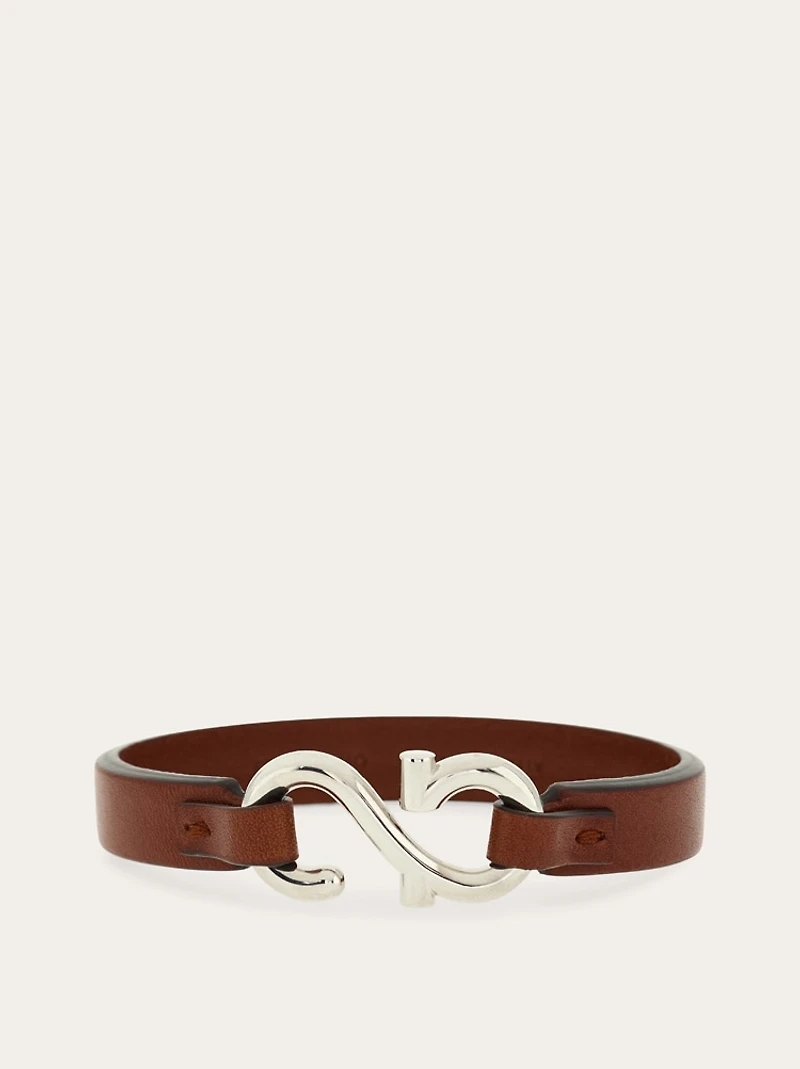 Gancini hook bracelet