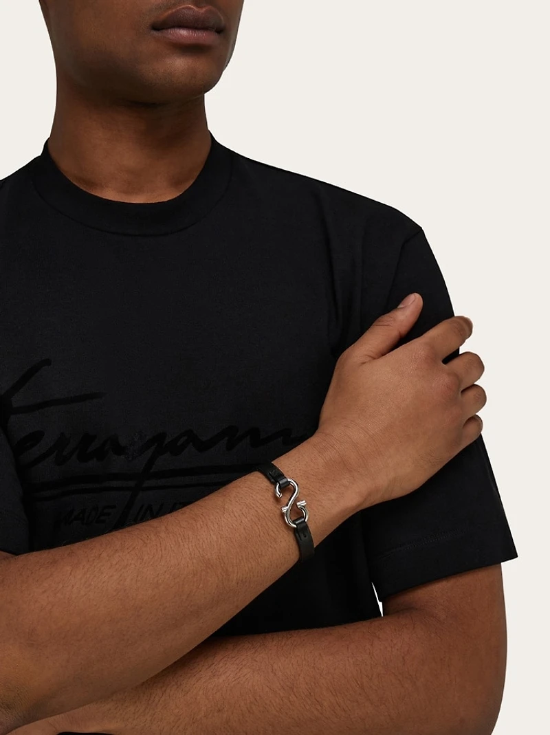 Gancini hook bracelet