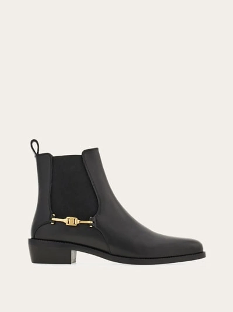 F buckle Chelsea boot