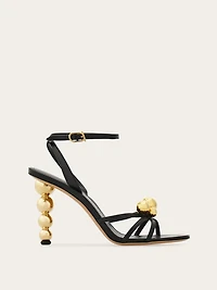 Spherical heel sandal