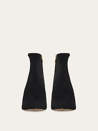 Cutout ankle boot