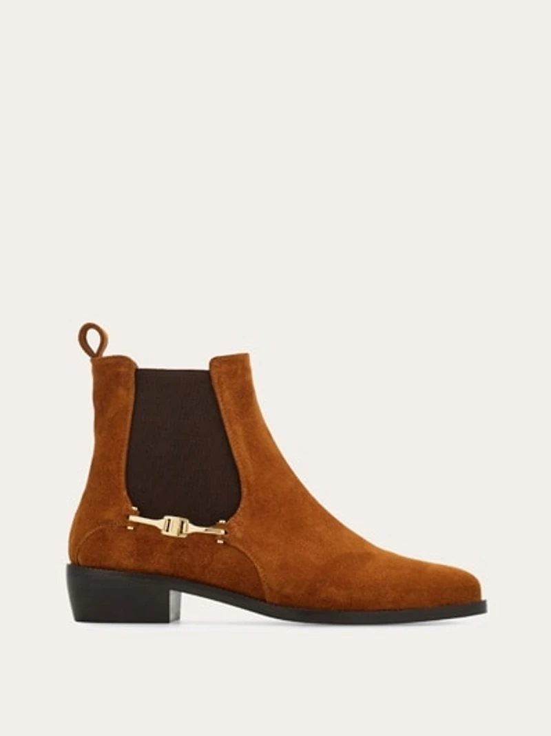 F buckle Chelsea boot
