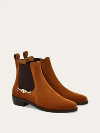 F buckle Chelsea boot