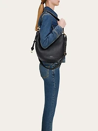 North-South hobo bag (M