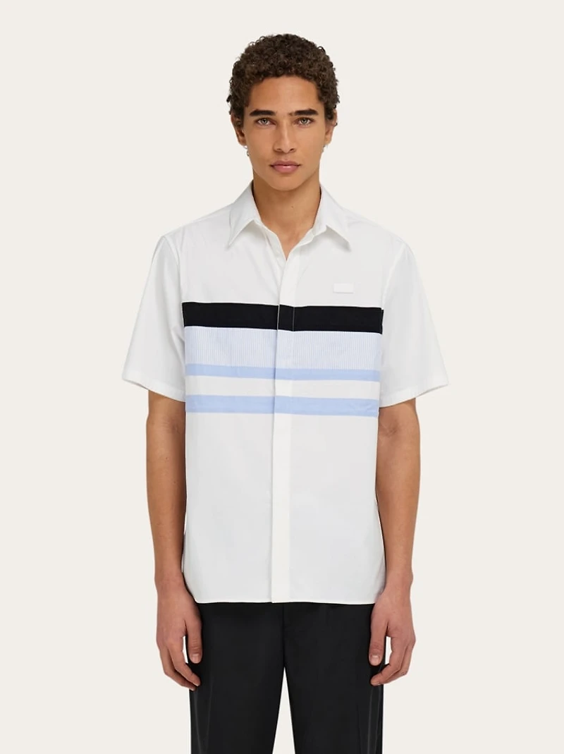 Leftover cuts bowling shirt