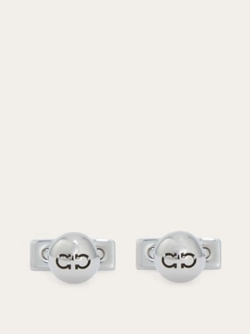 Gancini ball cufflinks