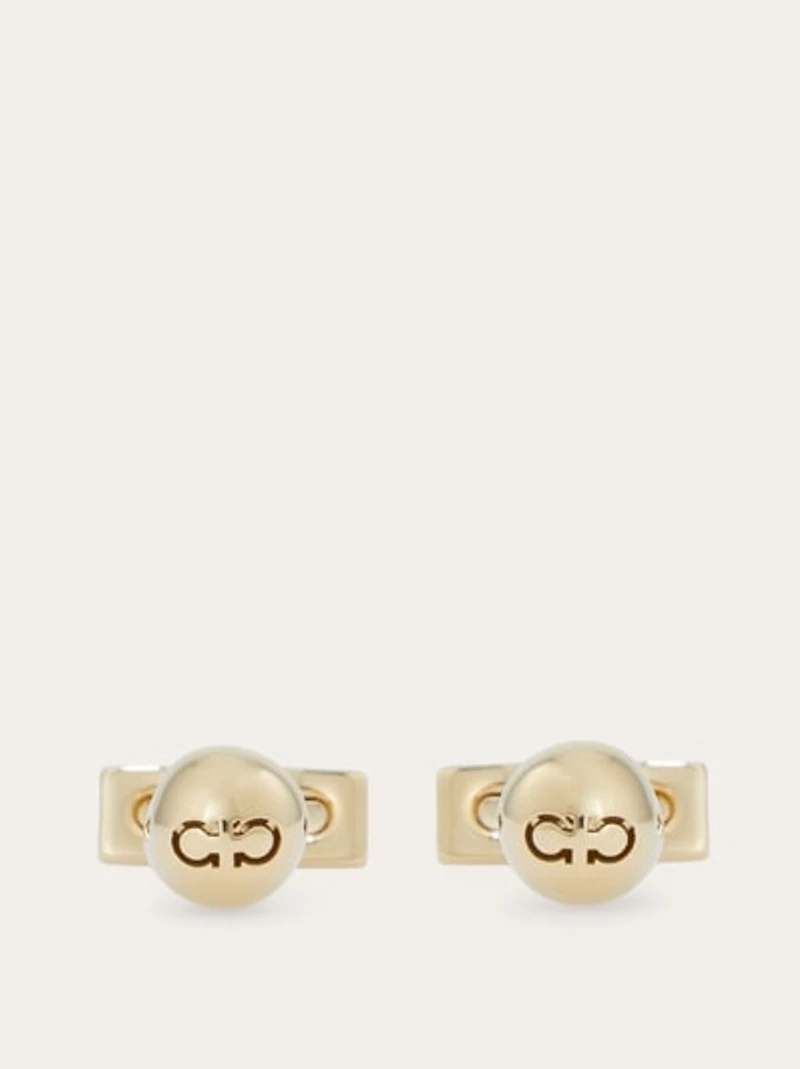 Gancini ball cufflinks